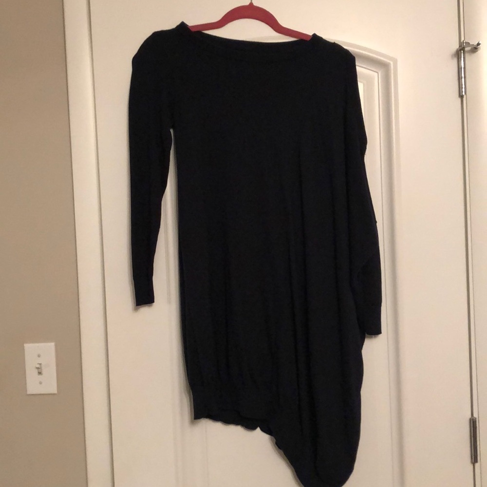 All Saints navy sweater/sweater dress